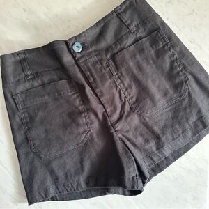 Anthropologie Black Maeve Colette short